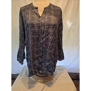 Kim Rogers xl Boho Womens Top